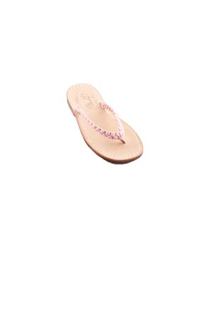Pink Capri sandals for baby Cuccurullo | BABY WEAVEROSA